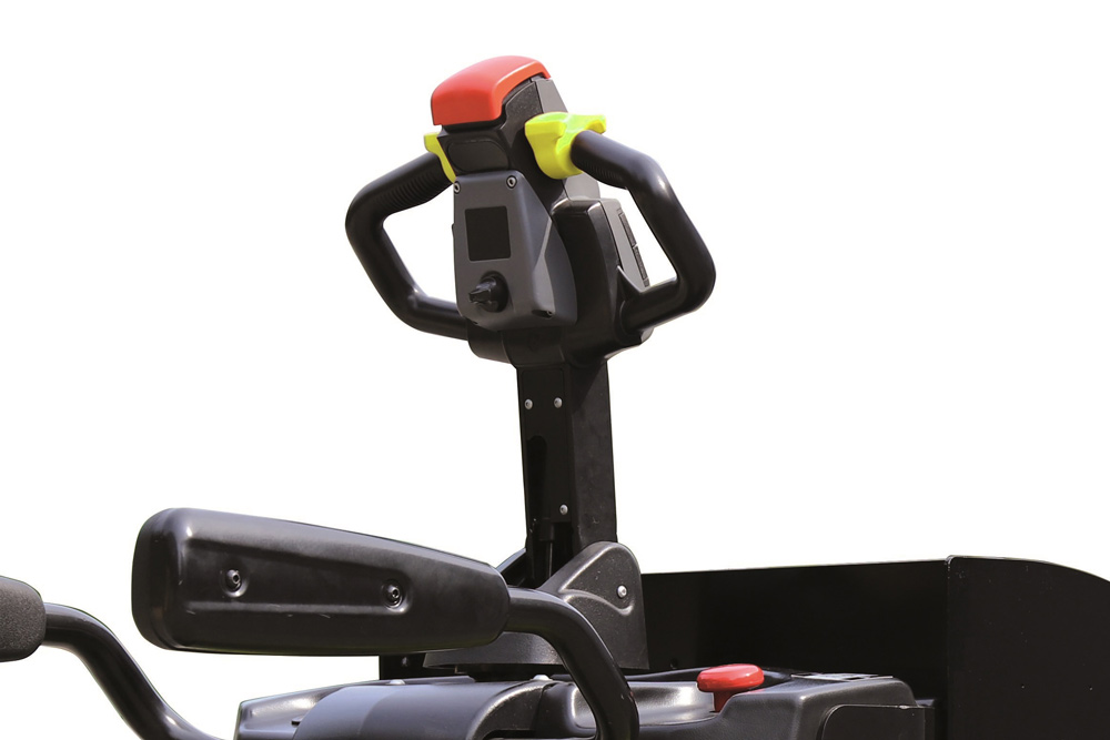 Ergonomic tillerwith electric steering Ergonomic tillerwith electric steering