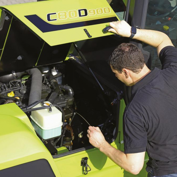 CLARK forklift truck with diesel drive C80D900 8000 kg CLARK forklift truck with diesel drive C80D900 8000 kg