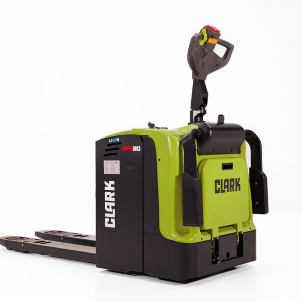 CLARK electric low lift pallet truck RPE20 2000 kg with lithium-ion battery CLARK electric low lift pallet truck RPE20 2000 kg with lithium-ion battery