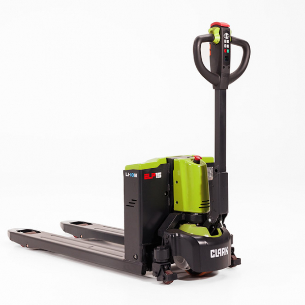 CLARK Elektrischer Niederhubwagen ELP15 1500 kg mit Lithium-Ionen Batterie CLARK Elektrischer Niederhubwagen ELP15 1500 kg mit Lithium-Ionen Batterie